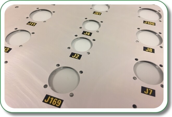 frontpaneel verzinkt aluminium