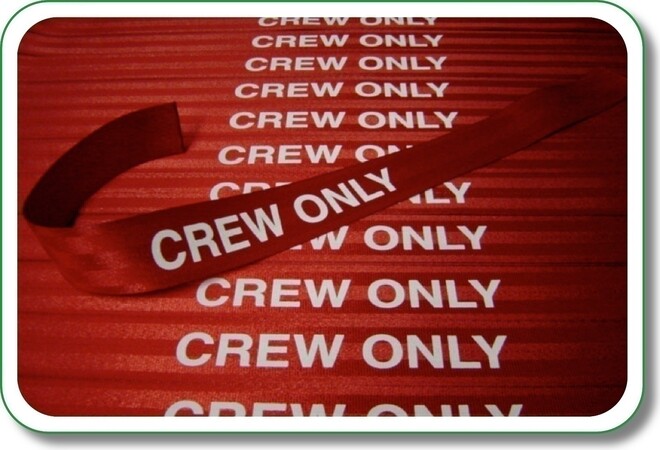 Nylon riem bedrukt luchtvaart