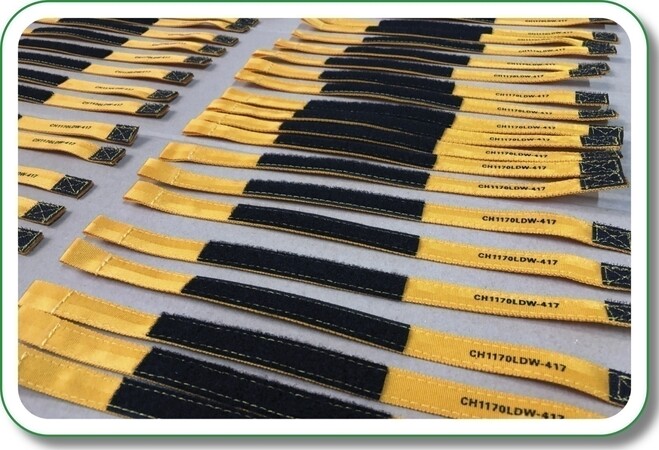 bedrukte bandjes luchtvaart