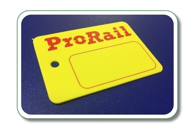 Polypropyleen label bedrukt