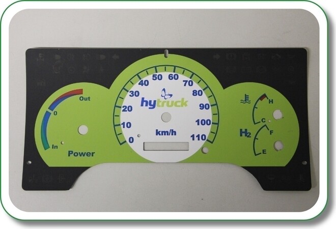 Wijzerplatenset elektrische truc