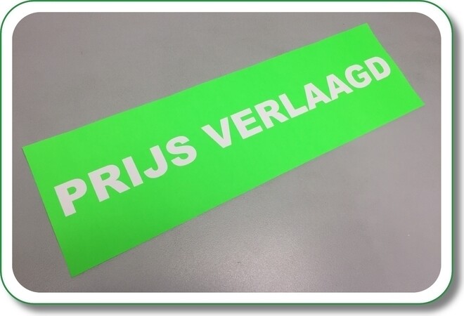 Fluorstickergroen