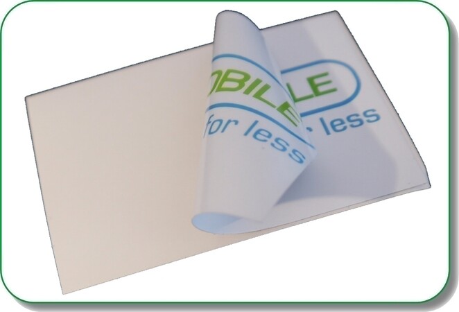 dubbelzijdige raamsticker lyca