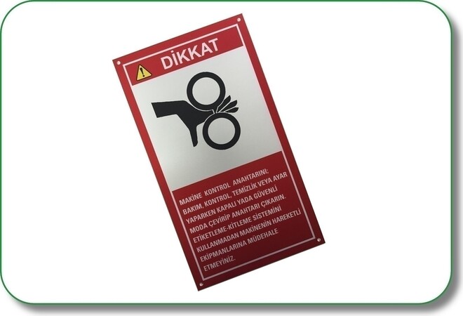 Aluminiumplaat bedrukt