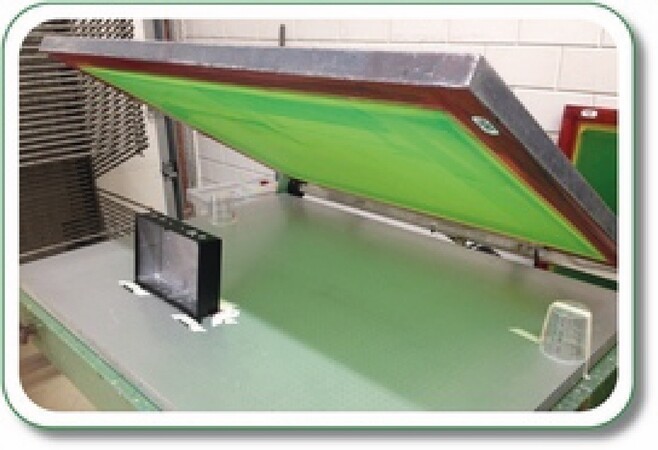 bedrukken metalen object