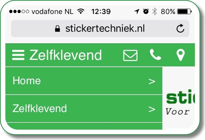 Nieuwe website Stickertechniek.nl