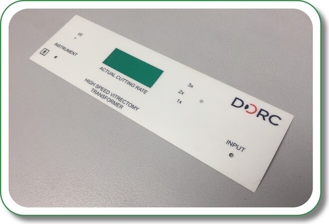 zelfklevende frontfolie gekleurd venster