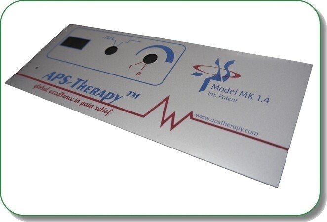 zelfklevende frontfolie zilverkleurig