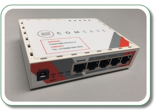 frontfolie router