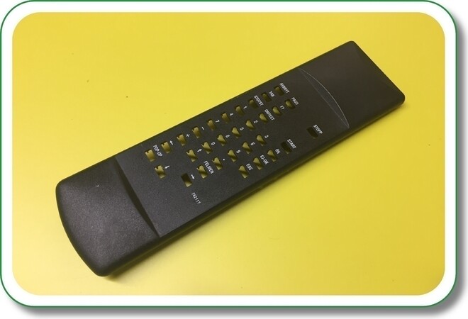 remotecontrol front bedrukt