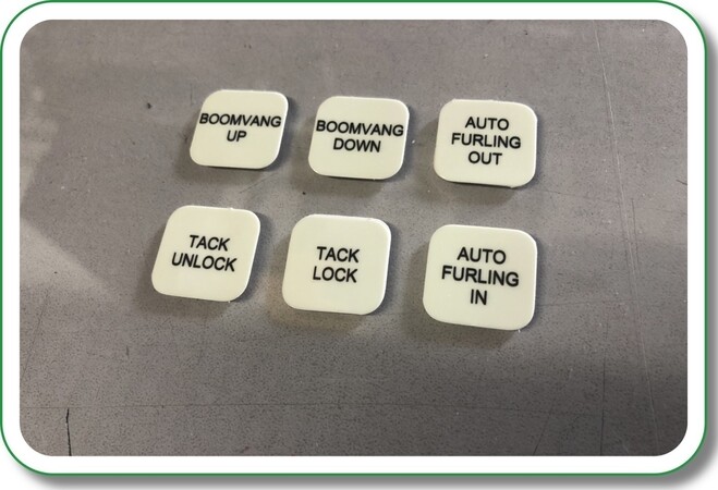 Fotoluminescerende stickers